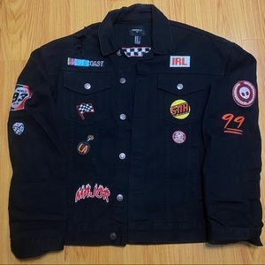 Forever21 Jacket w/ Patches